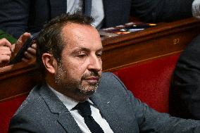 Questions to the government at the National Assembly in Paris FA
