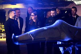 Volodymyr Zelenskyy and Bart De Wever meet representatives of Ukrainian and Belgian defence industries