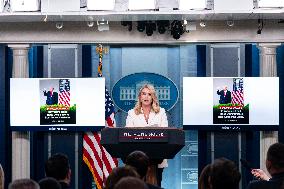 Karoline Leavitt News Conference - DC