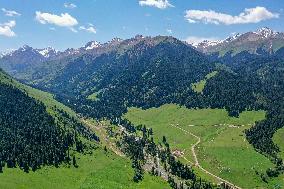 CHINA-XINJIANG-TEKES COUNTY-VIEW (CN)