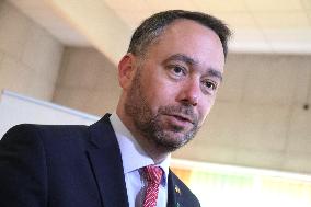 Ukrainian and Belgian FMs visit Baryshivka Lyceum in Kyiv region