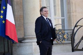 Cabinet meeting at the Elysee Palace - Paris RL