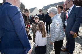 NO TABLOIDS - Official visit to Brittany by Prince Albert II of Monaco with his family - Matignon