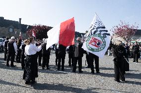 NO TABLOIDS - Official visit to Brittany by Prince Albert II of Monaco with his family - Matignon