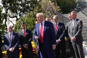 Trump with Racing Champions