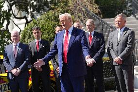 Trump with Racing Champions