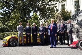 Trump with Racing Champions