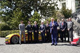 Trump with Racing Champions