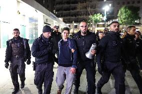 Israeli Demonstrators In Jerusalem Protest Against War In Gaza