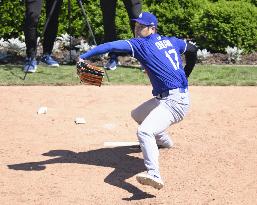 Baseball: Dodgers' Shohei Ohtani