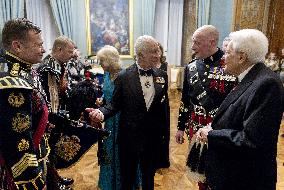State Banquet for Charles III and Camilla - Rome