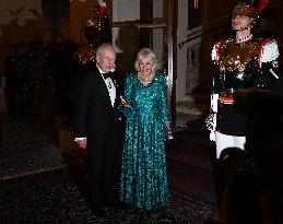 State Banquet For Charles III And Camilla - Rome