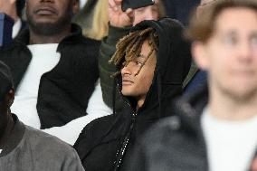 Jaden Smith At PSG vs Aston Villa - Paris