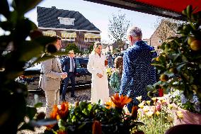 Queen Maxima Visit To The Heerlerbaan District - Heerlen