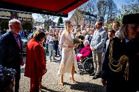 Queen Maxima Visit To The Heerlerbaan District - Heerlen