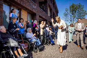 Queen Maxima Visit To The Heerlerbaan District - Heerlen