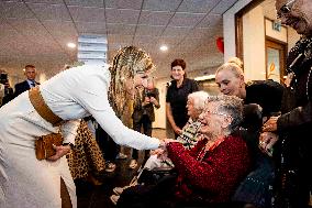 Queen Maxima Visit To The Heerlerbaan District - Heerlen