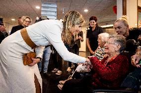 Queen Maxima Visit To The Heerlerbaan District - Heerlen