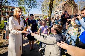 Queen Maxima Visit To The Heerlerbaan District - Heerlen