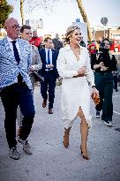Queen Maxima Visit To The Heerlerbaan District - Heerlen