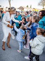 Queen Maxima Visit To The Heerlerbaan District - Heerlen