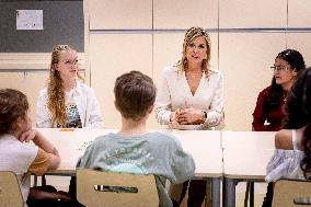 Queen Maxima Visit To The Heerlerbaan District - Heerlen