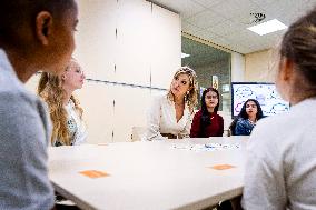 Queen Maxima Visit To The Heerlerbaan District - Heerlen