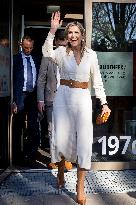 Queen Maxima Visit To The Heerlerbaan District - Heerlen