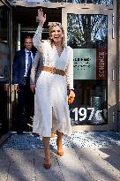 Queen Maxima Visit To The Heerlerbaan District - Heerlen