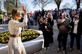Queen Maxima Visit To The Heerlerbaan District - Heerlen