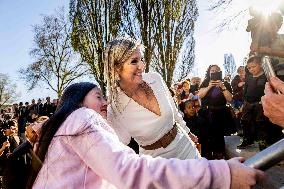 Queen Maxima Visit To The Heerlerbaan District - Heerlen