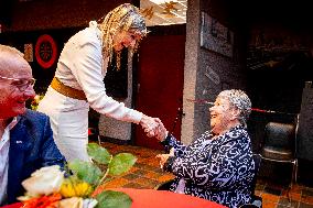 Queen Maxima Visit To The Heerlerbaan District - Heerlen