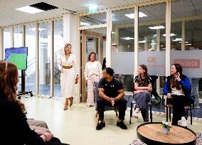 Queen Maxima Visit To The Heerlerbaan District - Heerlen