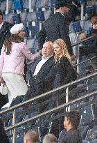 Celebs At PSG vs Aston Villa - Paris