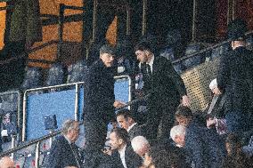 Celebs At PSG vs Aston Villa - Paris
