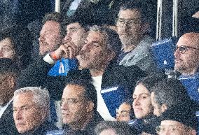 Celebs At PSG vs Aston Villa - Paris