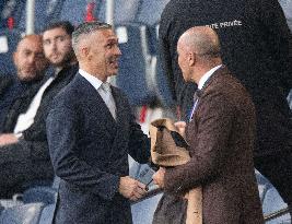 Celebs At PSG vs Aston Villa - Paris