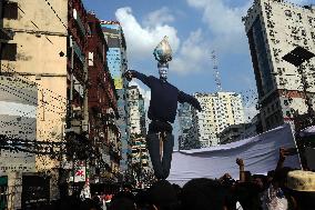 Protest In Support Of Palestine In Dhaka