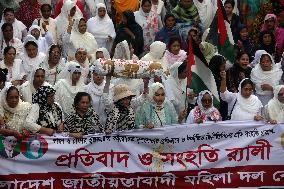 Protest In Support Of Palestine In Dhaka