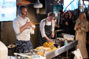 Easter cake masterclass held in Kyiv