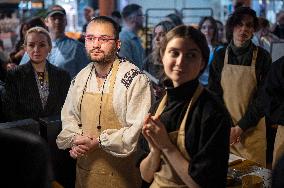 Easter cake masterclass held in Kyiv