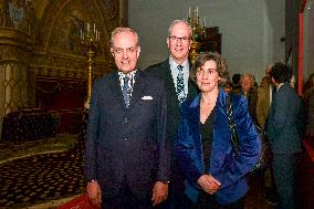 Count of Paris Jean of Orleans at Le Dernier Sacre exhibition in Paris - FA