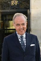 Count of Paris Jean of Orleans at Le Dernier Sacre exhibition in Paris - FA