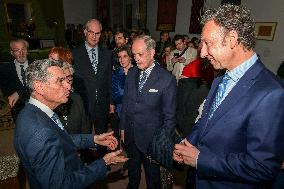 Count of Paris Jean of Orleans at Le Dernier Sacre exhibition in Paris - FA