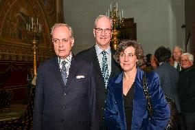 Count of Paris Jean of Orleans at Le Dernier Sacre exhibition in Paris - FA