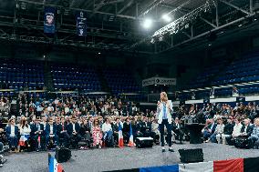 Bruno Retailleau campaign for the presidency of Les Republicains LR - Paris AJ