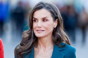 Queen Letizia Attends Princess Of Girona Foundation Talent Tour - Spain