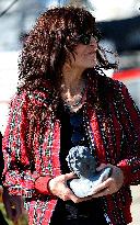 Anne Hildalgo Inaugurates The Jim Morrison Footbridge - Paris