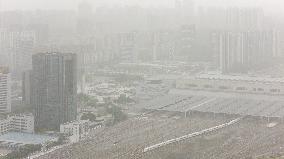 Sand-blowing Weather in Chongqing