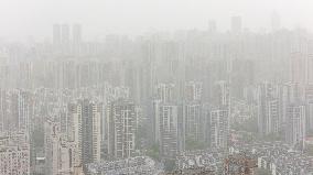 Sand-blowing Weather in Chongqing